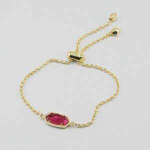 Kendra Scott Oval Fuchsia Glass Shell